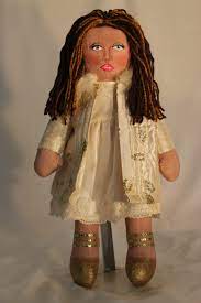 Melania trump first lady portrait doll